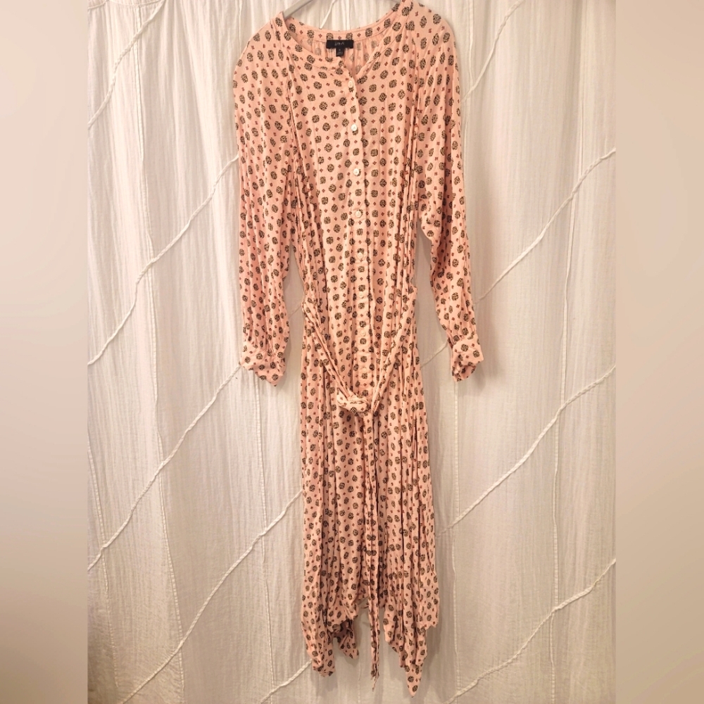 J Crew Long Sleeved Dress with Belt